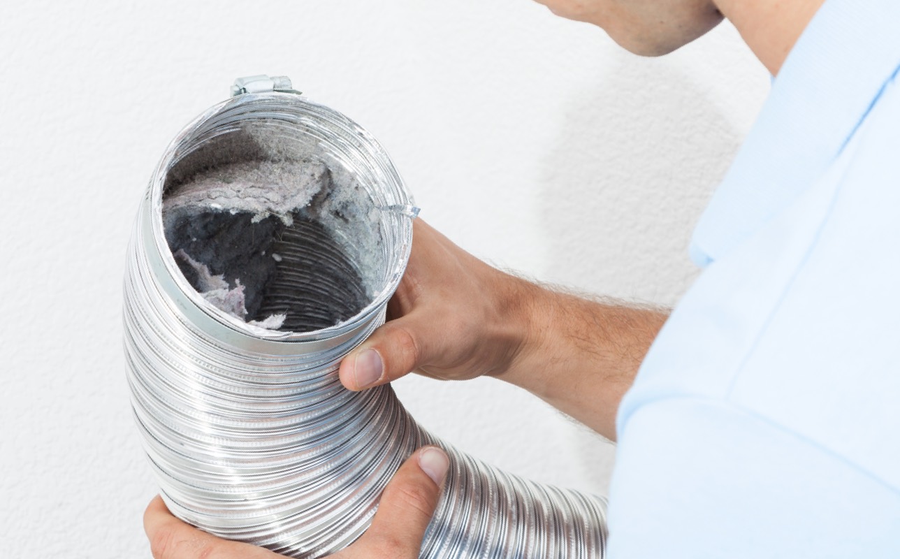 Dryer vent cleaning