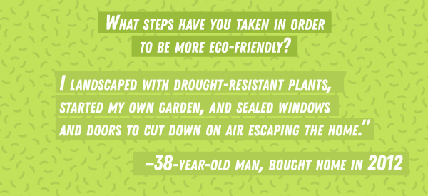 What steps have you taken in order to be more eco-friendly?